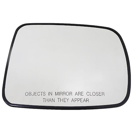 Motormite Non-Heated Plastic Backed Mirror Right, 56342 56342